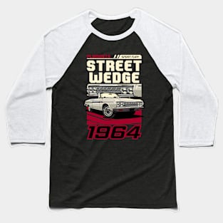 1964 Plymouth Sport Fury Muscle Car Baseball T-Shirt